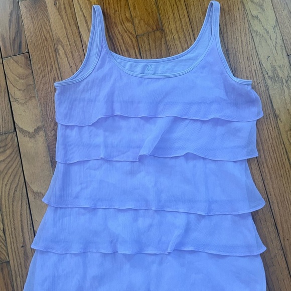 Lavender Ruffled Shirt - Picture 1 of 5